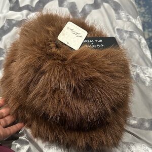 Unreal Fur Chocolate Cocoa Faux Fur Accessory